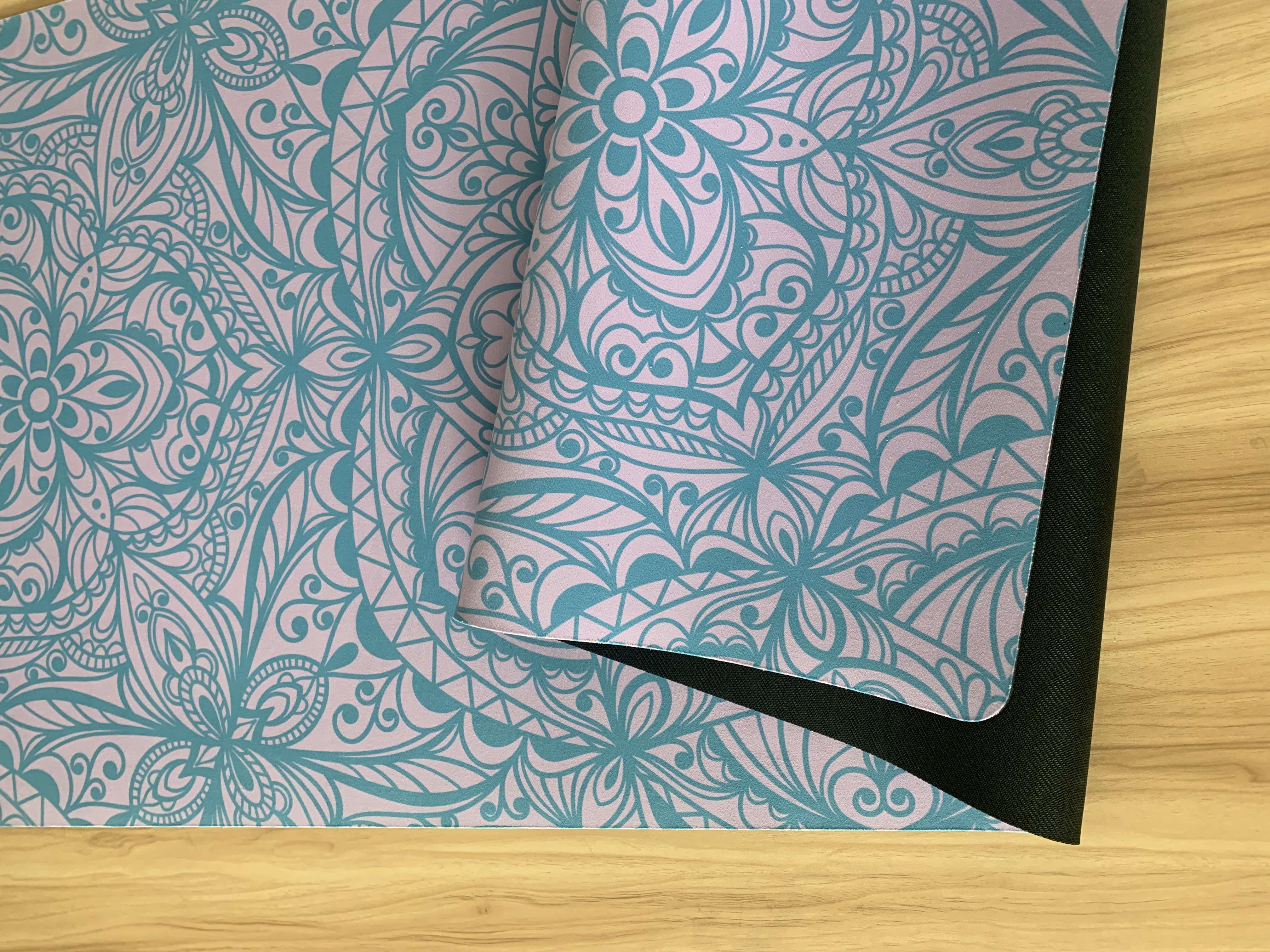 4mm New Design Suede Surface Natural Rubber Yoga Mat