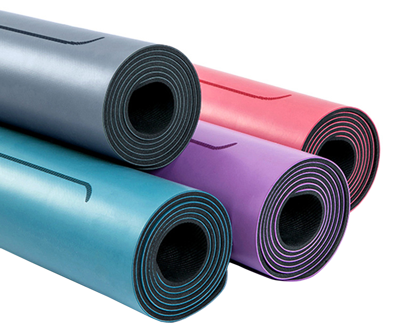 Top Sales Non-slip Natural Rubber PU Best Yoga Mat For Pilates Yoga Training