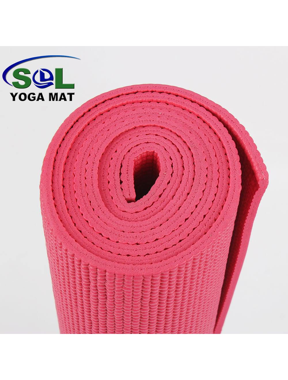 4mm Non- slip beginner suitable PVC Yoga mat